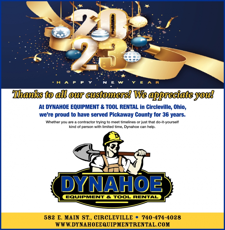 Equipment & Tool Rental, Dynahoe Equipment & Tool Rental, Circleville, OH