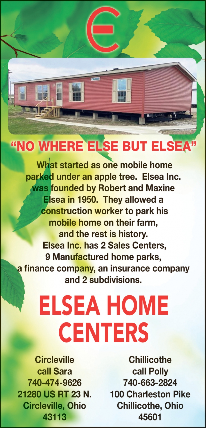 No Where Else But Elsea, Elsea, Inc., Circleville, OH